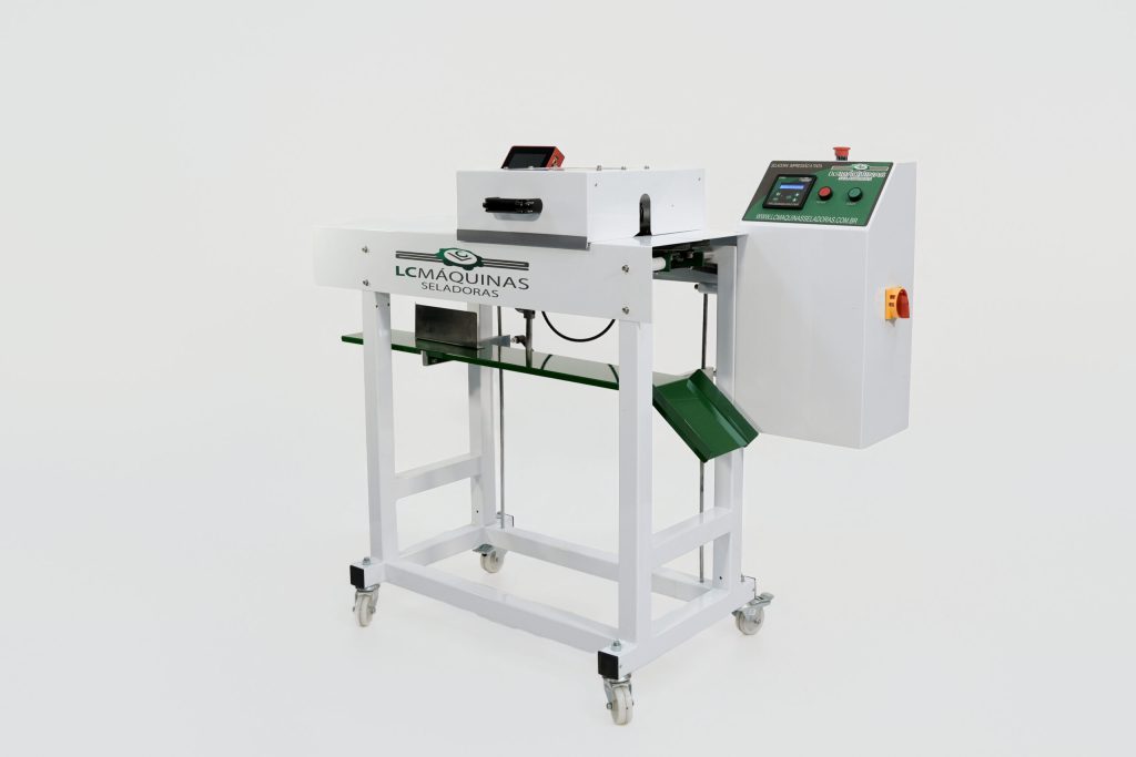 Seladora de embalagem industrial